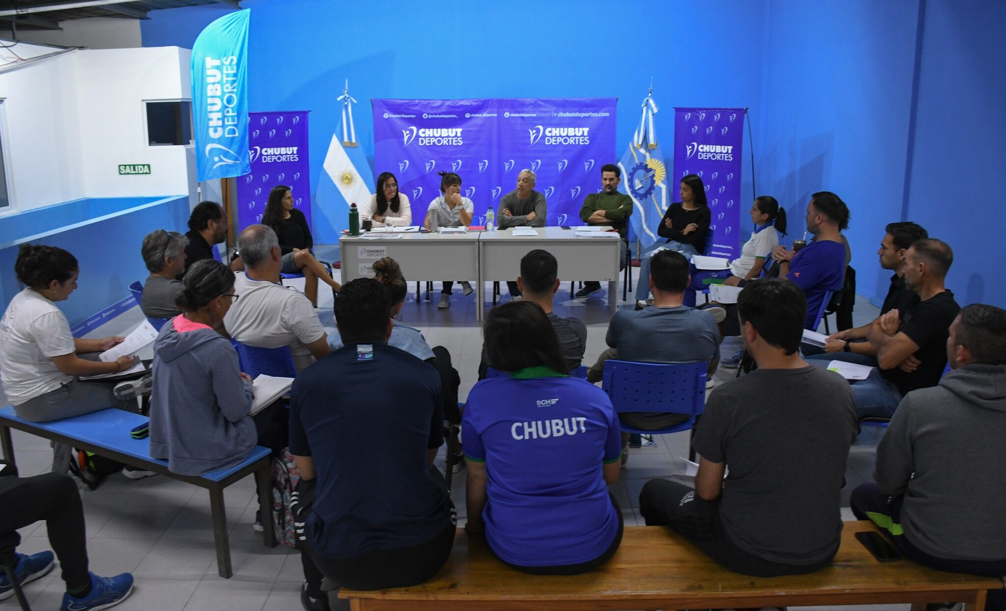 Con vistas a los EPADE y Araucanía, se reunieron los Cuerpos técnicos de los Seleccionados de Chubut
