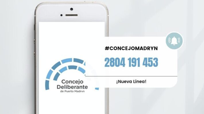 El Concejo de Madryn tiene una nueva línea de contacto