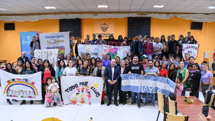 Madryn ratifica el acompañamiento a espacios comunitarios