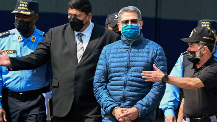Condenado por narco el expresidente de Honduras 