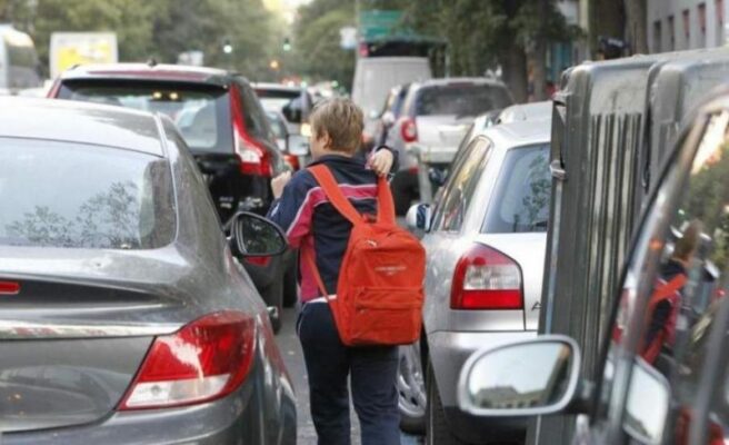 Doble fila, Madryn, mal estacionamiento, multas