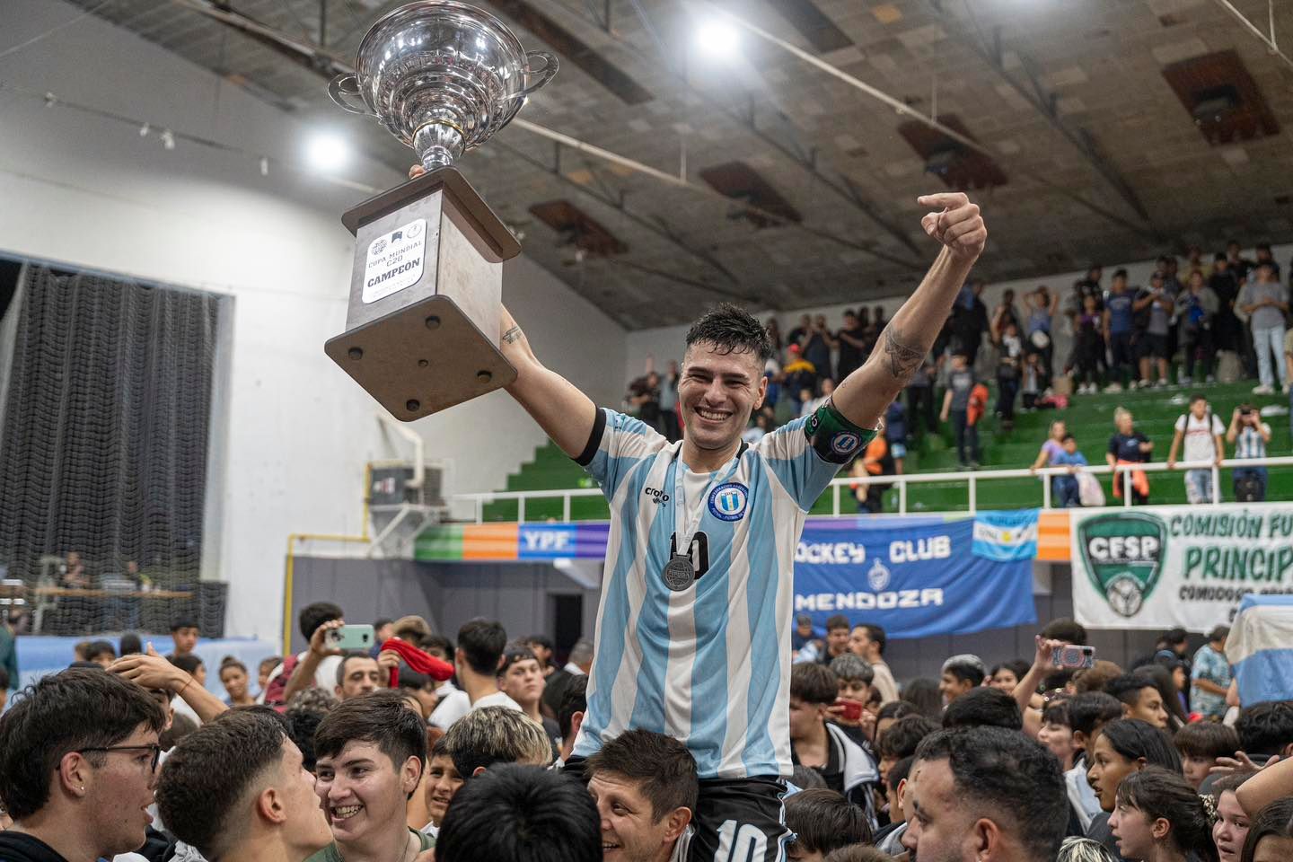 Argentina, festejó el campeonato en el Mundial C20 en Comodoro