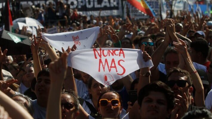 Marcha 24M: miles de argentinos se movilizaron hasta Plaza de Mayo