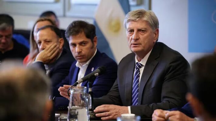 AXEL KICILLOF, Gildo Insfrán, GOBERNADORES PERONISTAS, Gustavo Melella, PACTO DE MAYO, ricardo quintela, sergio ziliotto