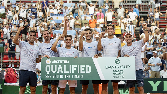 Copa Davis: Argentina será visitante contra Inglaterra