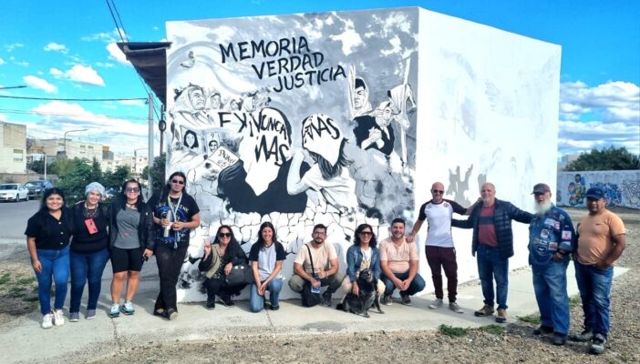 24M, Biblioteca Popular “Güemes”, mural
