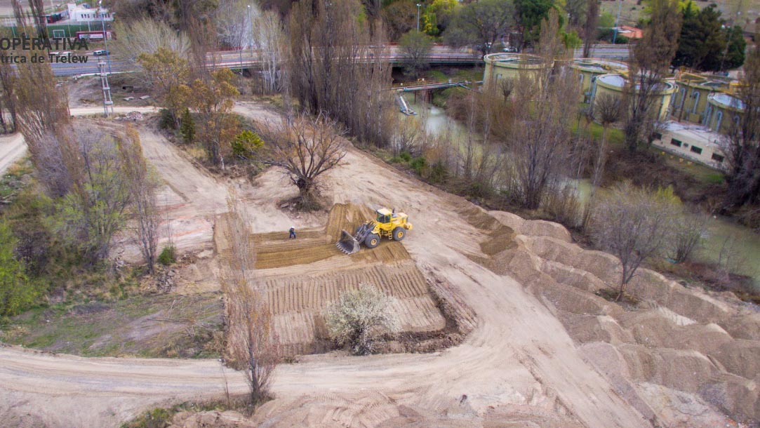 Paralizan obra en la planta potabilizadora de Trelew por falta de ...