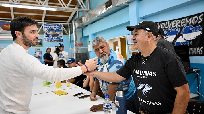 Torres se comprometió a mejorar la cobertura sanitaria de Veteranos de Malvinas
