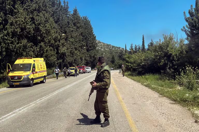 Al menos 13 heridos tras un ataque de Hezbollah contra una base israelí cerca de la frontera con El Líbano