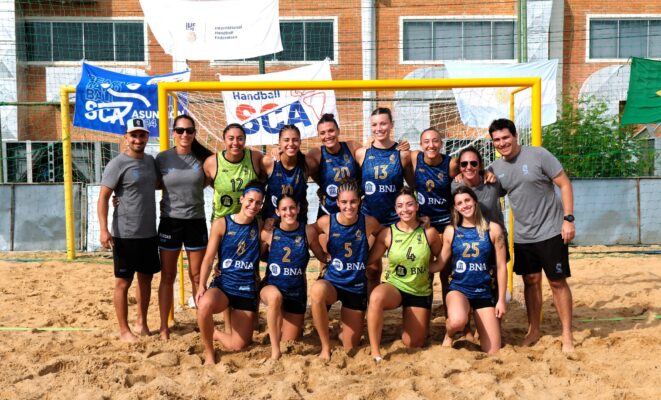 Beach Handball, Las Kamikazes, Selección Argentina