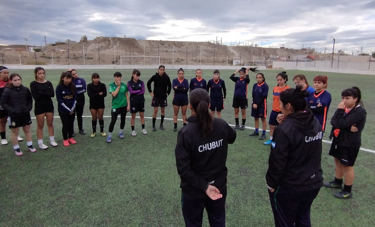 El fútbol femenino continúa con sus Evaluativos de cara a la conformación del Seleccionado Chubut