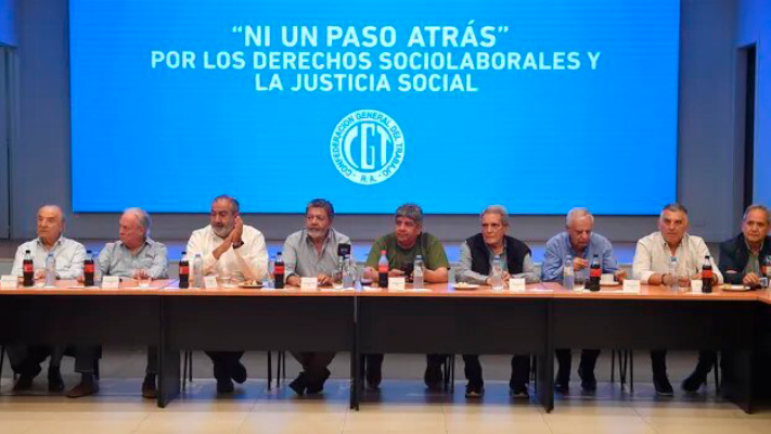 Las críticas de la CGT a la cadena nacional de Javier Milei