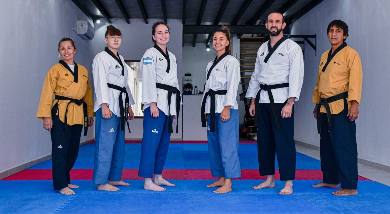 Cinco chubutenses integran la Selección Argentina de Taekwondo