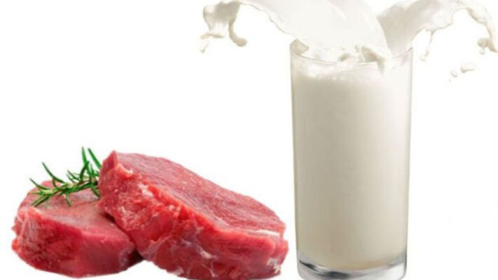 Cae el consumo de carne y lácteos en medio de la recesión