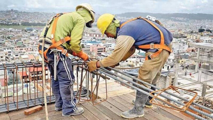 construcción, Despidos, empleo registrado