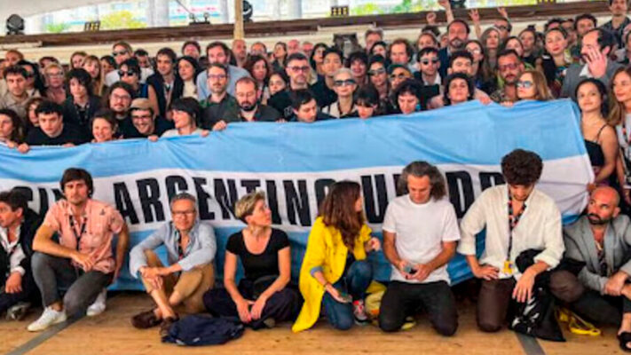 El cine argentino se manifestó en el Festival de Cannes