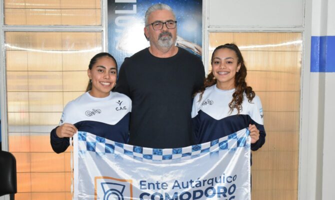 Las comodorenses Mía y Avril Morcillo Vargas con destino internacional