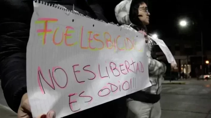 Triple lesbicidio de Barracas: Madryn se suma al reclamo nacional