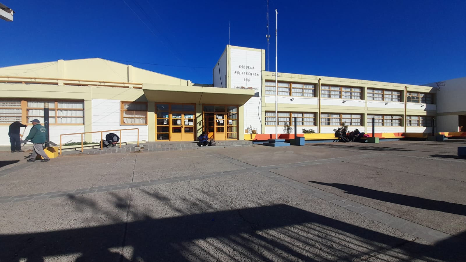 Suspendieron las clases en la Escuela Politécnica de Madryn por problema de gas