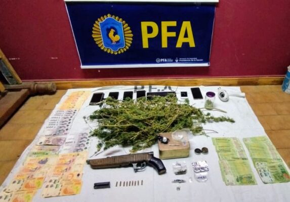 detenido, drogas, federal, Madryn