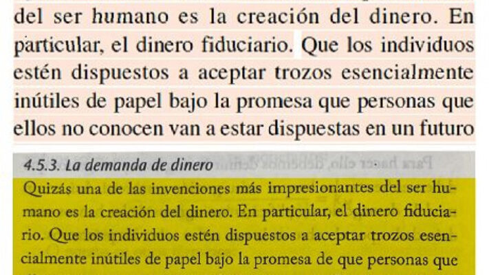 Javier Milei, libro, plagio