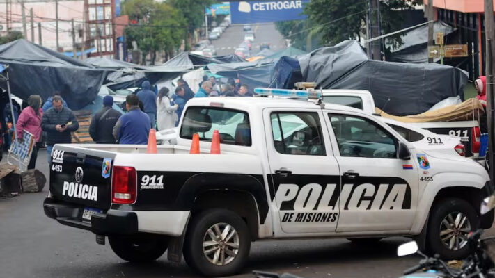 conflicto, Misiones, reclamo policial, Reclamo salarial