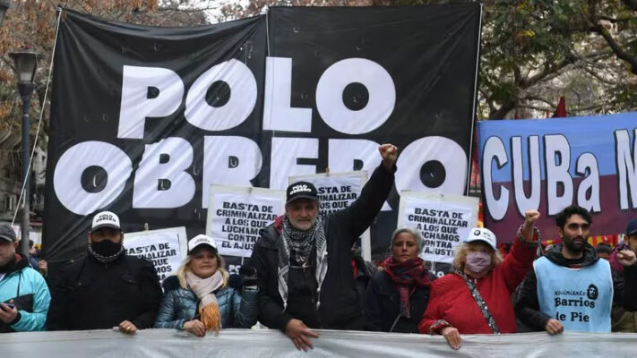 allanamientos, barrios de pie, Extorsión, piqueteros, Polo Obrero