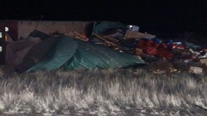 Accidente, Arroyo Verde, camión, tránsito