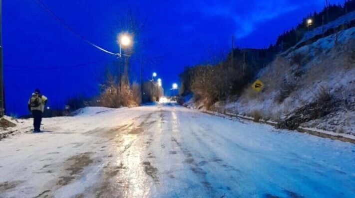 chubut, esquel, nieve, temporal
