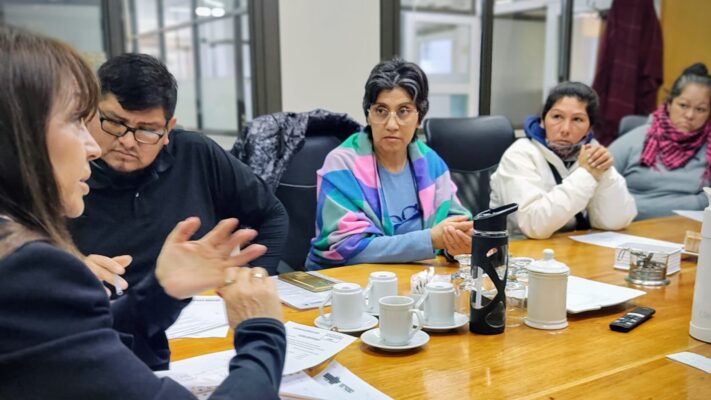 Autoridades de Servicoop se reunieron con vecinos del barrio San Miguel
