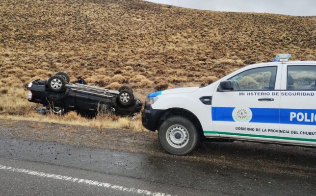 Bariloche, chubut, Madryn, RUTA 40, Vuelco