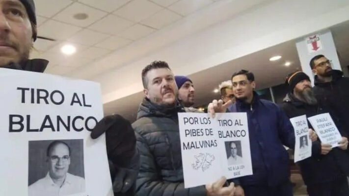 Escrache en el Senado