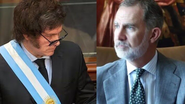 España, Javier Milei, REY FELIPE VI