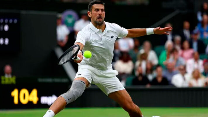 Alex De Minaur, Novak Djokovic, WIMBLEDON
