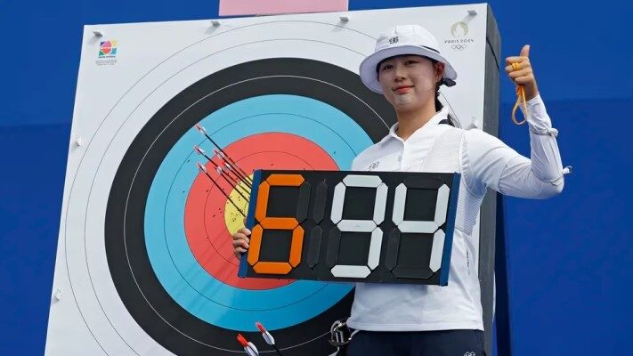 Juegos Olímpicos 2024, récord mundial, tiro con arco