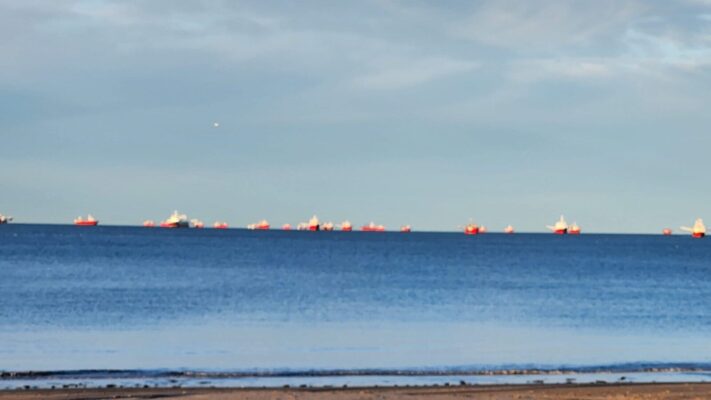 Golfo Nuevo, Madryn, viento