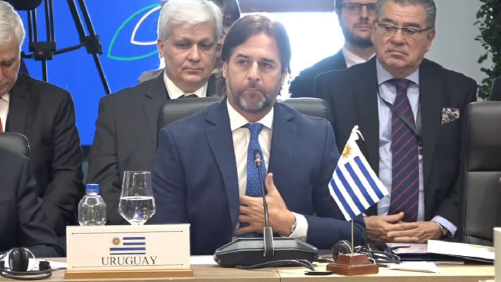 Javier Milei, luis lacalle pou, mercosur