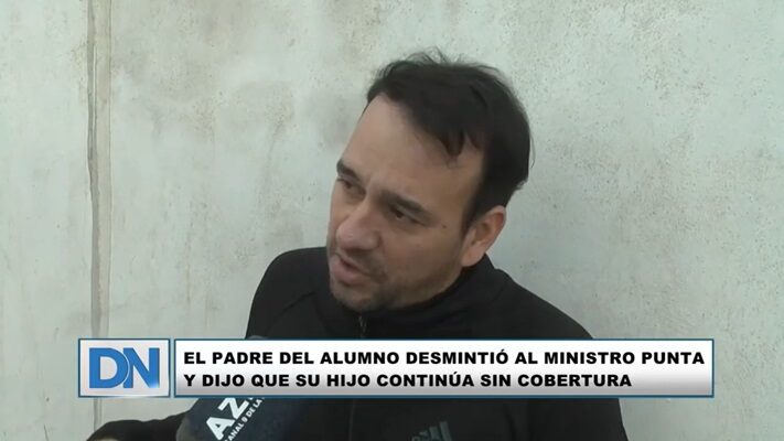 El niño fracturado está sin cobertura médica y el padre acusó a Punta de «lavarse las manos»