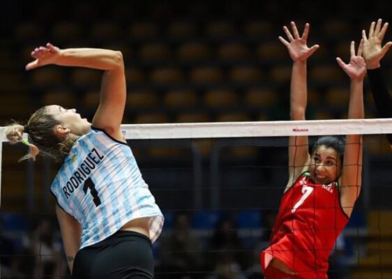 Argentina en las Semifinales de la Copa Panamericana de vóley femenina