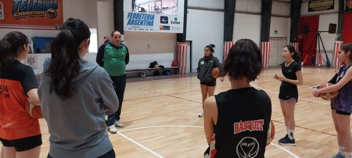 Basquet, femenino, pre Seleccion Chubut, Selección Chubut
