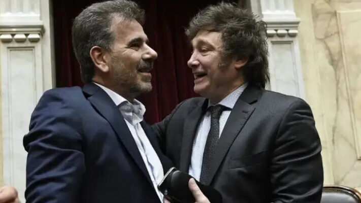 cristian ritondo, Javier Milei, oscar zago