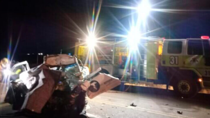 accidente fatal, camión, CENTENARIO YPF, comodoro, Ruta 26