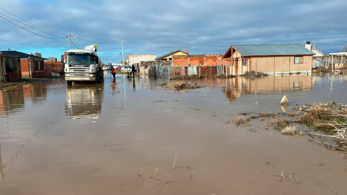 Asistencia, CLAUDIO VIDAL, Inundaciones, Río Gallegos, Santa Cruz