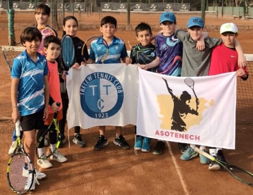 Tenistas menores de Chubut, participaron del Regional en General Roca