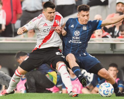 River perdió como local ante Talleres