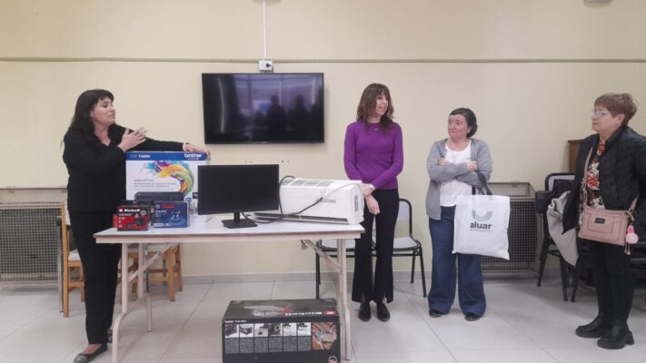 Aluar, CERELADI, donación, Madryn