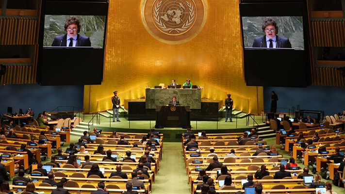 Milei, en la ONU, dijo que la agenda ecológica es un ataque socialista a nuestra soberanía