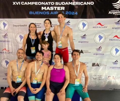 chubut, MASTERS, natación, Sudamericano