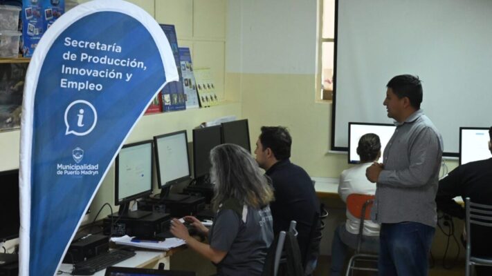 capacitaciones, cursos, Madryn, municipio