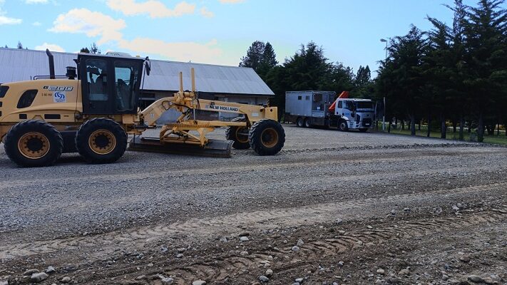 Vialidad Nacional colaboró con la refacción de la Sede Esquel de la UNPSJB